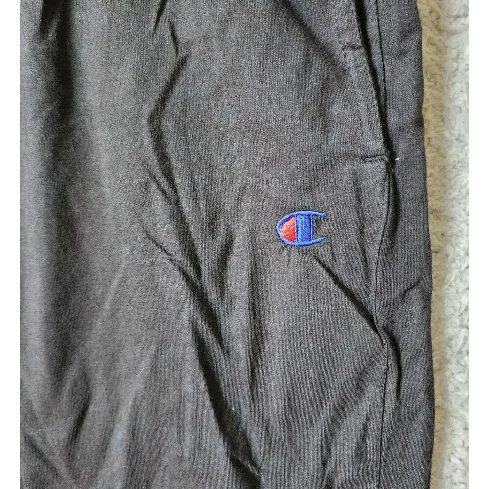 NEW VTG Champion Sport Stretch Black Gym Shorts Size 2XL Cotton Spandex‎ Blend